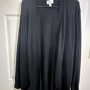 Croft & Barrow Classic Black Cardigan